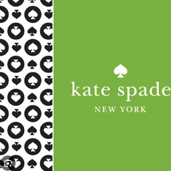 Kate Spade New York Black Snap Bifold Wallet With Polka-Dot Lining Gold Logo - Picture 2 of 11
